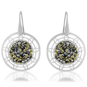 Sterling Silver "Wheels of Fortune" Earrings