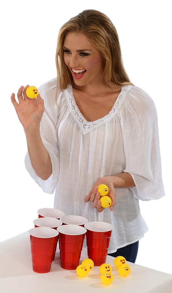 Emoji Pong Balls  (Table Tennis Balls - Pack of 6) - Image 6