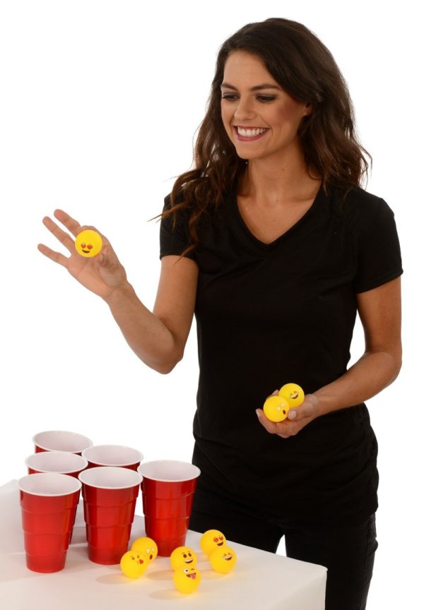 Emoji Pong Balls  (Table Tennis Balls - Pack of 6) - Image 4