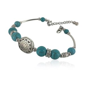 Handmade Turquoise Anklet