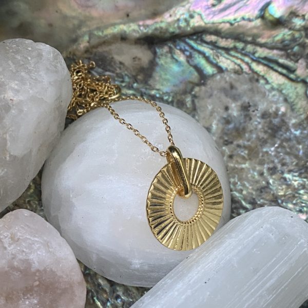 18K Gold Filled Fortune Necklace Lucky Charm Amulet - Image 8