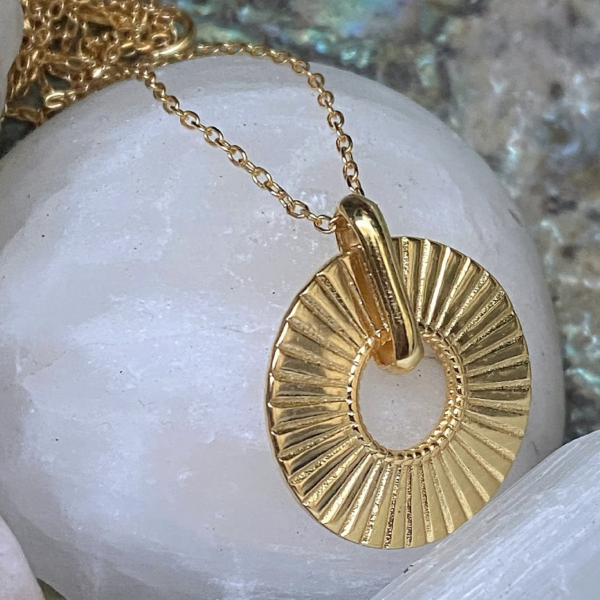 Artisanal Craftsmanship 18K Gold Filled Necklace
