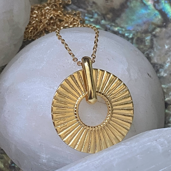 18K Gold Filled Necklace with Adjustable Lengths