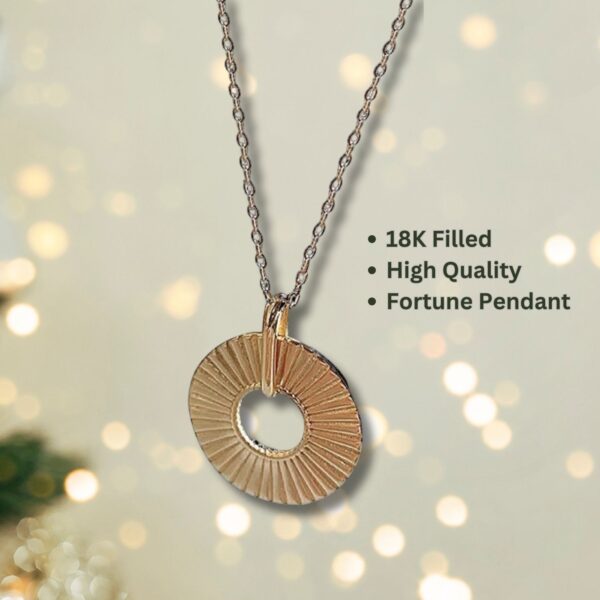 Timeless Elegance 18K Gold Necklace Silver Base - Perfect Fusion of Delicacy