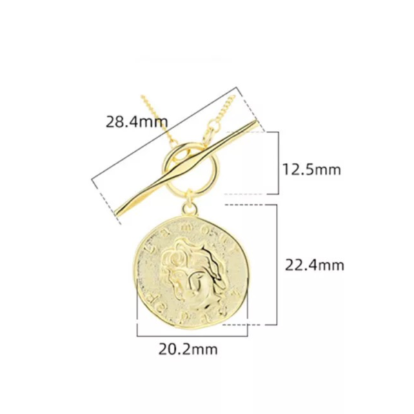 18K Gold Filled Parisian Necklace - Image 4