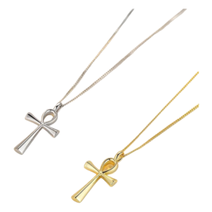 Ancient Egypt  Ankh •  14K Gold or White Gold Finish