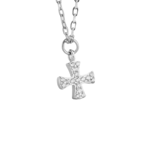 Sterling Silver Dainty Cross Necklace