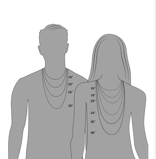 Gold Paper Clip Chain - Solid 925 Sterling Silver - Image 4