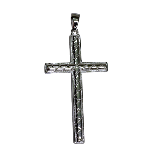 Sterling Silver Cross Pendant - Image 9