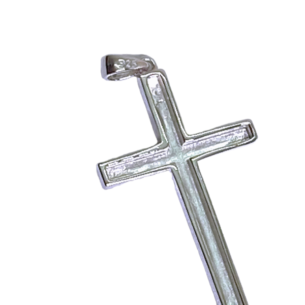 Sterling Silver Cross Pendant - Image 4