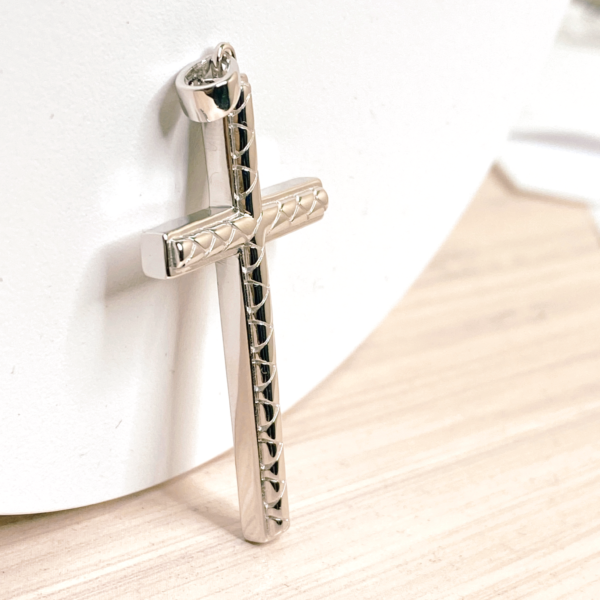 Sterling Silver Cross Pendant - Image 2