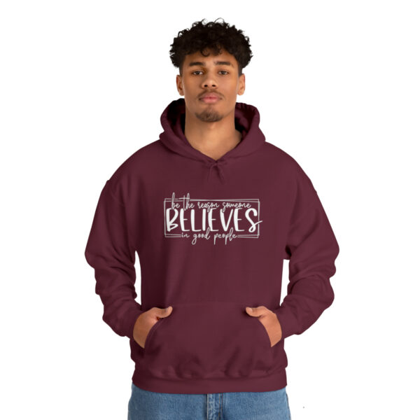 Hoodies for women trendy, Hoodies for school, Unisex, Premium quality, Aesthetic Hoodie, Be the reason someones believes in good people. - Image 15