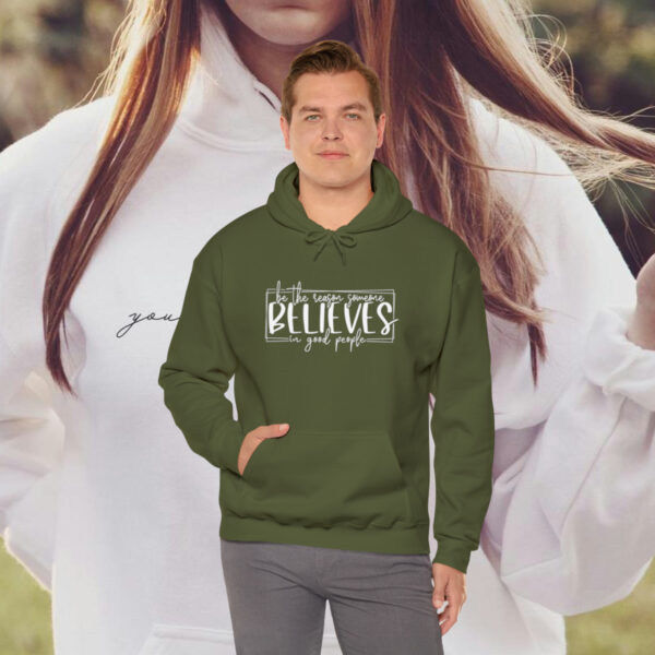 Hoodies for women trendy, Hoodies for school, Unisex, Premium quality, Aesthetic Hoodie, Be the reason someones believes in good people. - Image 26