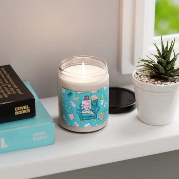 Chic Boss Lady Candle Enhancing a Luxurious Relaxation Setting