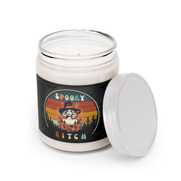 Spooky Bitch Candle, Funny Halloween Decor, Halloween Witch Candle, Custom Candle Halloween Party Favor Halloween Gifts Halloween Decoration - Image 2
