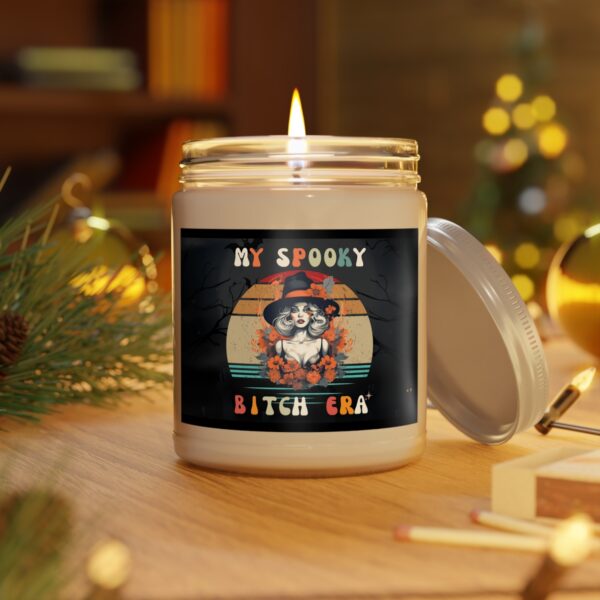 Spooky Bitch Candle, Funny Halloween Decor, Halloween Candle, Custom Candle, Halloween Party Favor, Halloween Gifts Halloween Era Decoration - Image 6