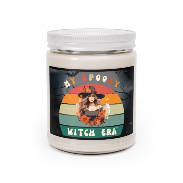 Candle party favor Spooky home decor Spooky basket for her Bad witch vibes halloween candle era natural scented candles witchy decor