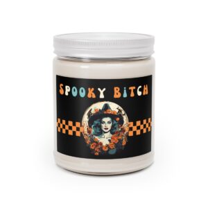 Spooky Bitch Candle Funny Halloween Decor Halloween Candle Custom Candle Halloween Party Favor Halloween Gifts Halloween Era Decoration