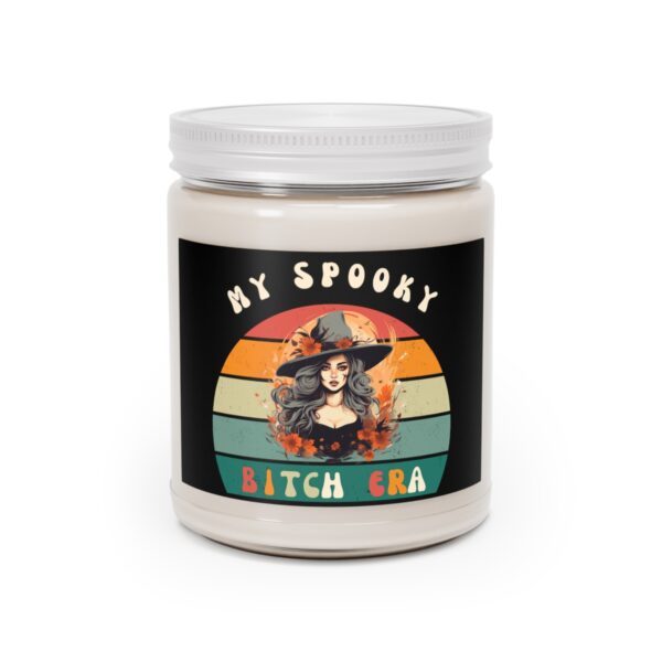 Spooky Bitch Candle, Funny Halloween Decor, Halloween Candle, Custom Candle, Halloween Party Favor, Halloween Gifts Halloween Era Decoration