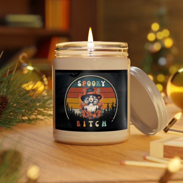 Spooky Bitch Candle, Funny Halloween Decor, Halloween Witch Candle, Custom Candle Halloween Party Favor Halloween Gifts Halloween Decoration - Image 6