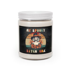 Spooky Bitch Candle, Funny Halloween Decor, Halloween Candle, Custom Candle, Halloween Party Favor, Halloween Gifts Halloween Era Decoration