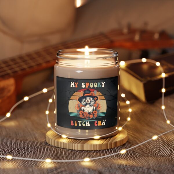 Spooky Bitch Candle, Funny Halloween Decor, Halloween Candle, Custom Candle, Halloween Party Favor, Halloween Gifts Halloween Era Decoration - Image 3