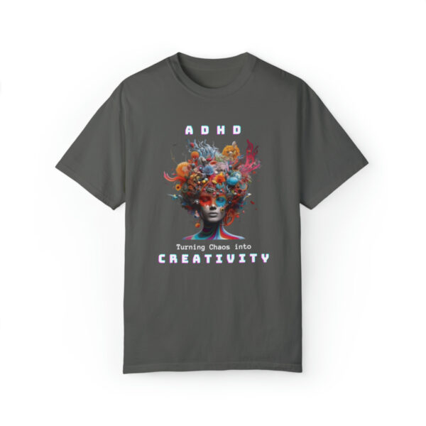 ADHD Shirt Adult adhd made by an ADHDer Comfort Color 1717 shirt adhd Shirt creative mind tee adhd organization Mental Health Tee