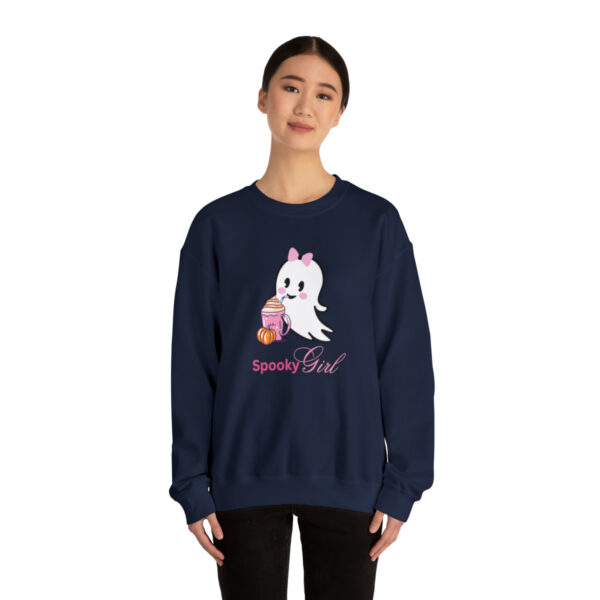 Halloween Bachelorette Party Shirts ghost sweatshirt Spooky girl bachelorette halloween gift Womens Ghost Sweatshirt Spooky Season party - Image 3