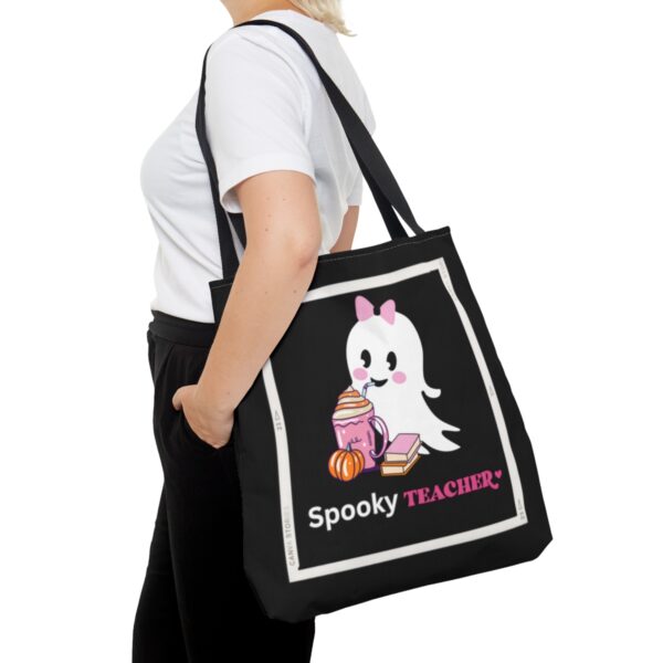 Large Spooky Teacher Tote - Halloween Adventures