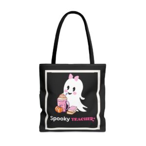 Reusable Spooky Tote Bag - Eco-conscious Fashion