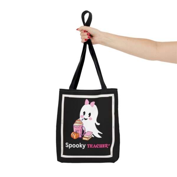 Versatile Small Spooky Teacher Tote Bag
