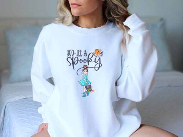 Sweatshirts for women trendy halloween sweatshirt plus size all size Pumpkin spice sweatshirt ex girlfriend gift Adult party invitation gift - Image 5