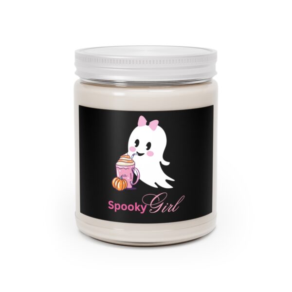 Cute candle spooky girl halloween candles girly halloween office decor halloween party candle magick minimalist halloween decor ghost decor - Image 2