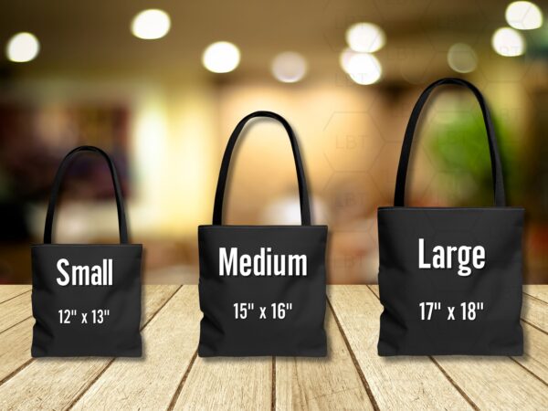 Boss Lady Tote Bag Size Comparison