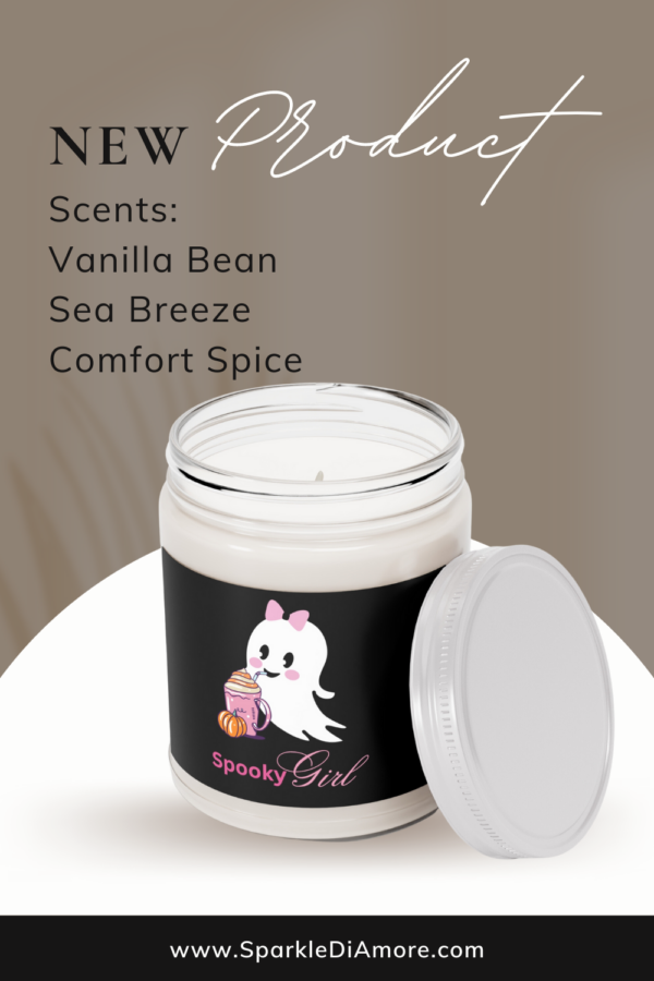 Enchanting Scents Trio - Vanilla Bean, Comfort Spice, and Sea Breeze candles.