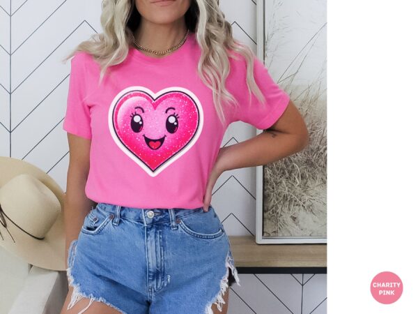 Hot Pink Heart Shirt