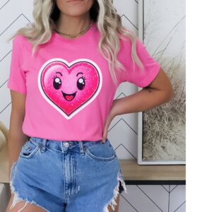 Hot Pink Heart Shirt