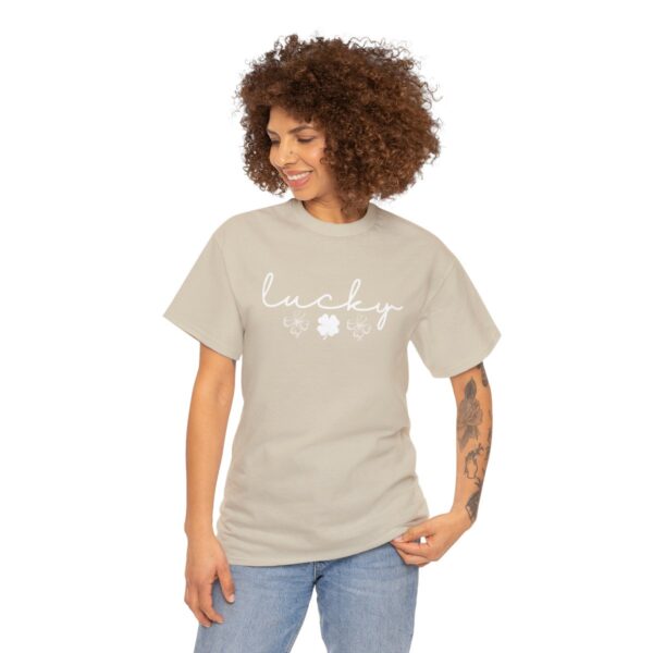 Lucky Shamrock T-Shirt, Saint Patricks Day Four Leaf Clover Tee - Image 20