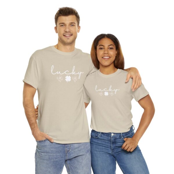 Lucky Shamrock T-Shirt, Saint Patricks Day Four Leaf Clover Tee - Image 21