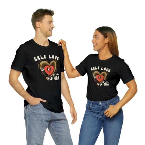 Self Love Era Retro Valentines Day T-Shirt Love Heart Shirt - Image 17
