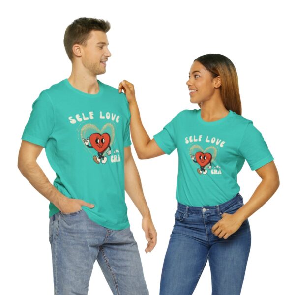 Self Love Era Retro Valentines Day T-Shirt Love Heart Shirt - Image 16