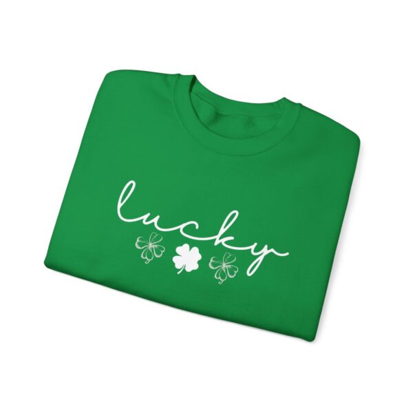 Lucky Clover St Patrick's Day Sweatshirt Lucky Four leaf Shamrock Saint Patrick's Day - Image 66