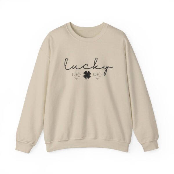 Lucky Clover St Patrick's Day Sweatshirt Lucky Four leaf Shamrock Saint Patrick's Day - Image 12