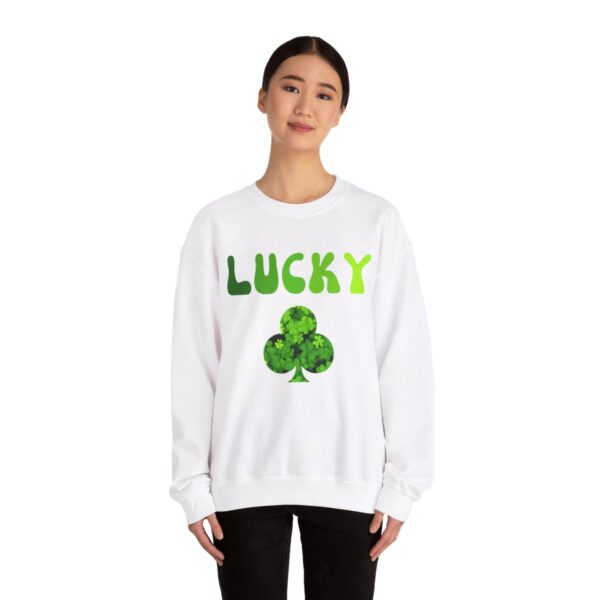 Lucky Clover Sweatshirt, Saint Patrick's Day Pullover - Image 15
