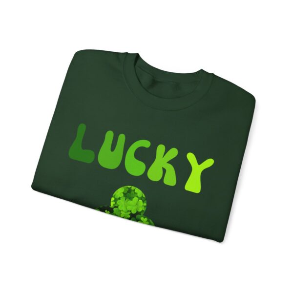 Lucky Clover Sweatshirt, Saint Patrick's Day Pullover - Image 3