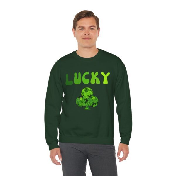 Lucky Clover Sweatshirt, Saint Patrick's Day Pullover - Image 6