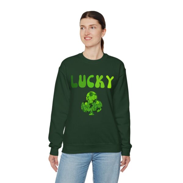 Lucky Clover Sweatshirt, Saint Patrick's Day Pullover - Image 8
