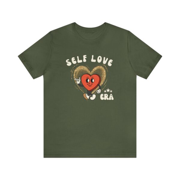 Self Love Era Retro Valentines Day T-Shirt Love Heart Shirt - Image 25