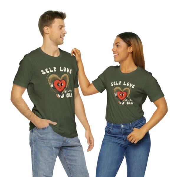 Self Love Era Retro Valentines Day T-Shirt Love Heart Shirt - Image 14