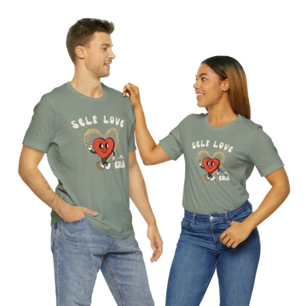 Self Love Era Retro Valentines Day T-Shirt Love Heart Shirt - Image 11